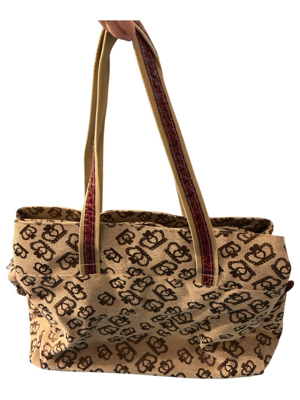 Kathy Van Zeeland Y2K Carry On Crown Duffel Bag - Picture 3 of 6